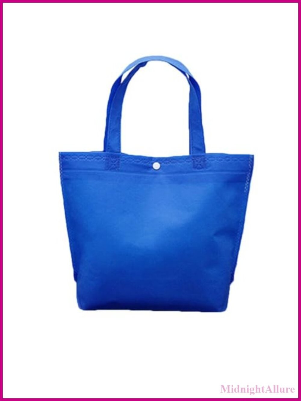 Reusable Foldable Non-Woven Shopping Tote Bag Portable Carryall
